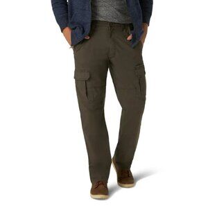 Wrangler Men's Ripstop Cargo Pant, Relaxed fit, Olive